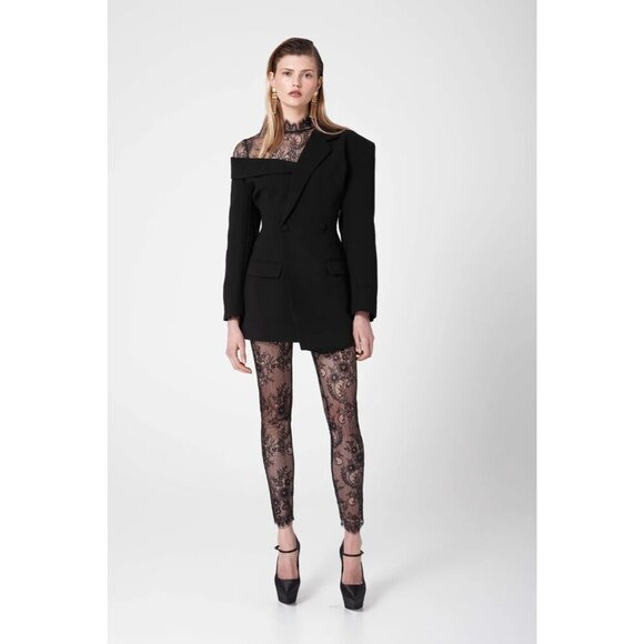 Atoir The Gisele Blazer Dress in Black Large New Womens Jacket Mini Cocktail - Picture 15 of 15